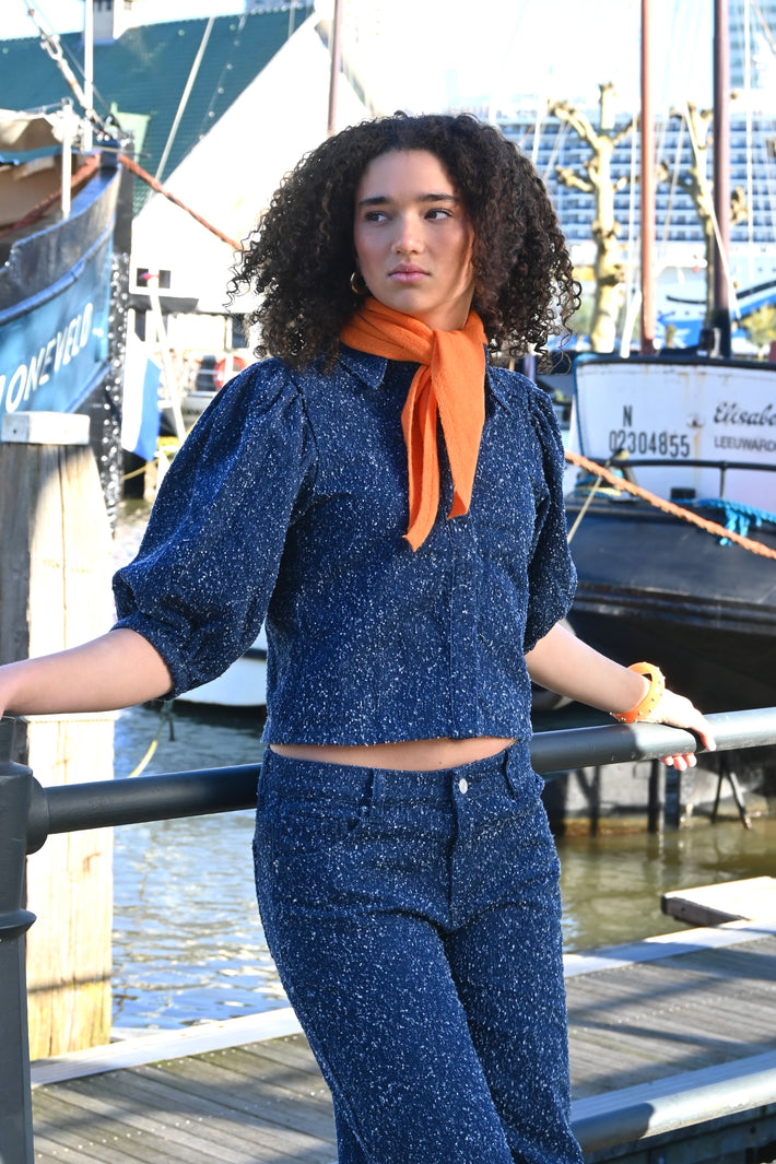 Royal scarf - oranje - Fashiontiger 2