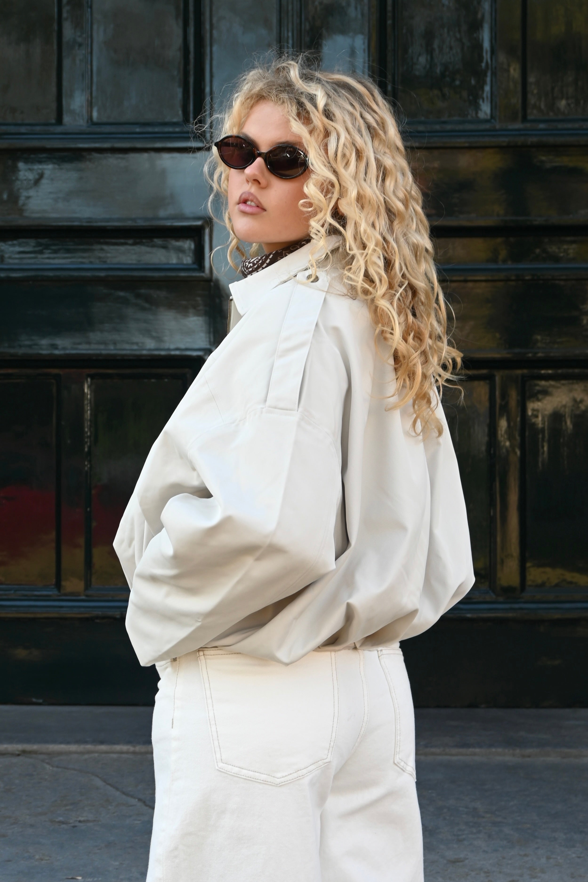 Saar jacket trenchcoat - beige - Fashiontiger 5