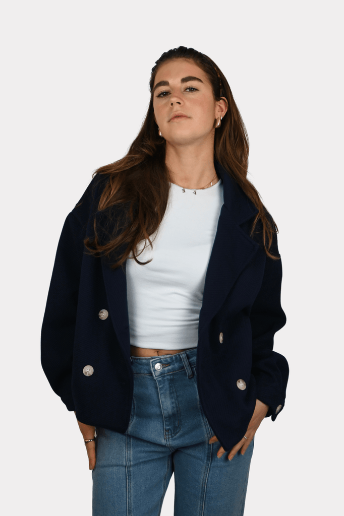 Scandi jacket - navy - 2