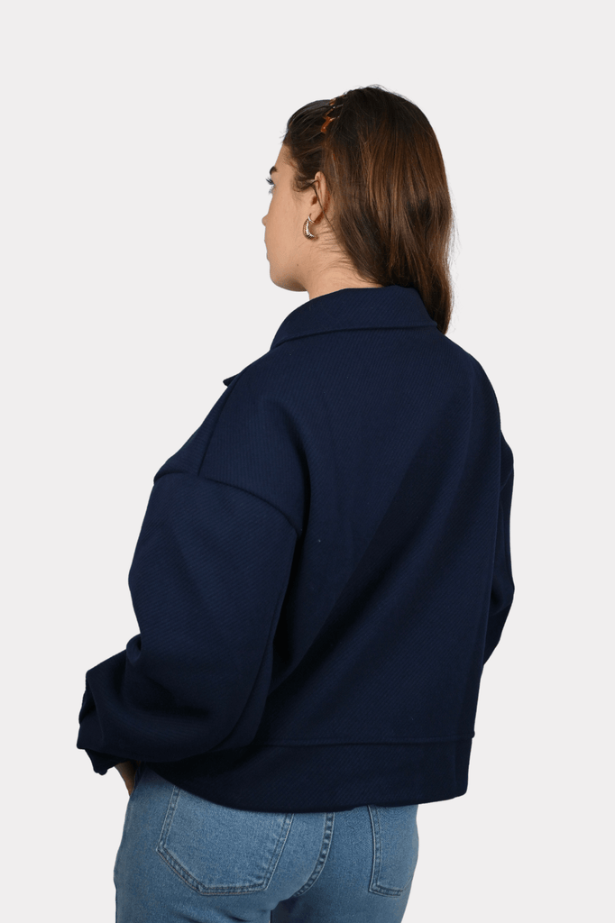 Scandi jacket - navy - 5