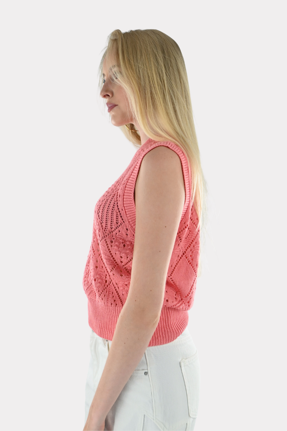 Seashell top - roze - Fashiontiger 3