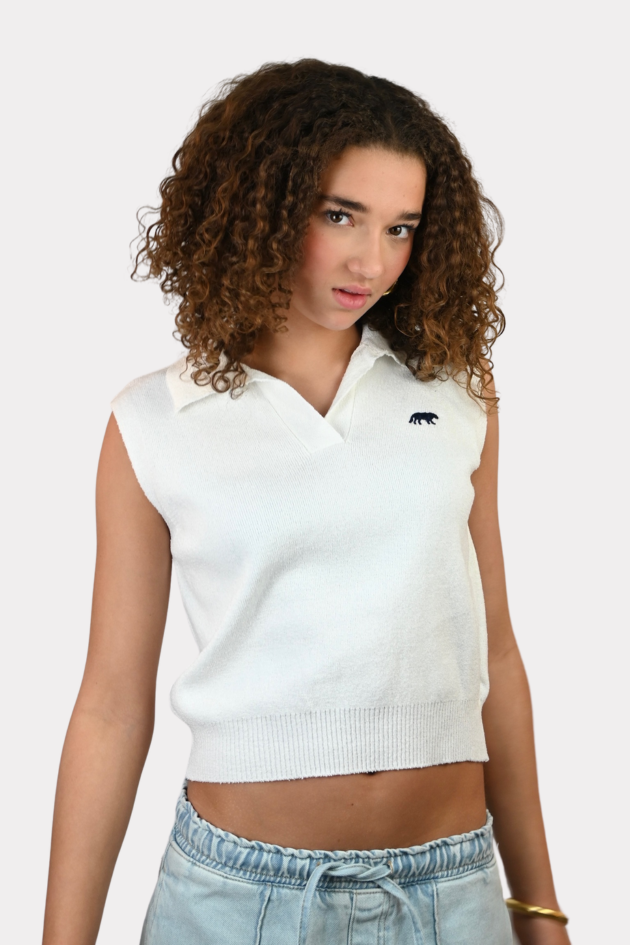 Sophia top white fashiontiger