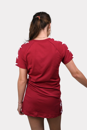 Starry sports shirt - bordeaux/wit - 5