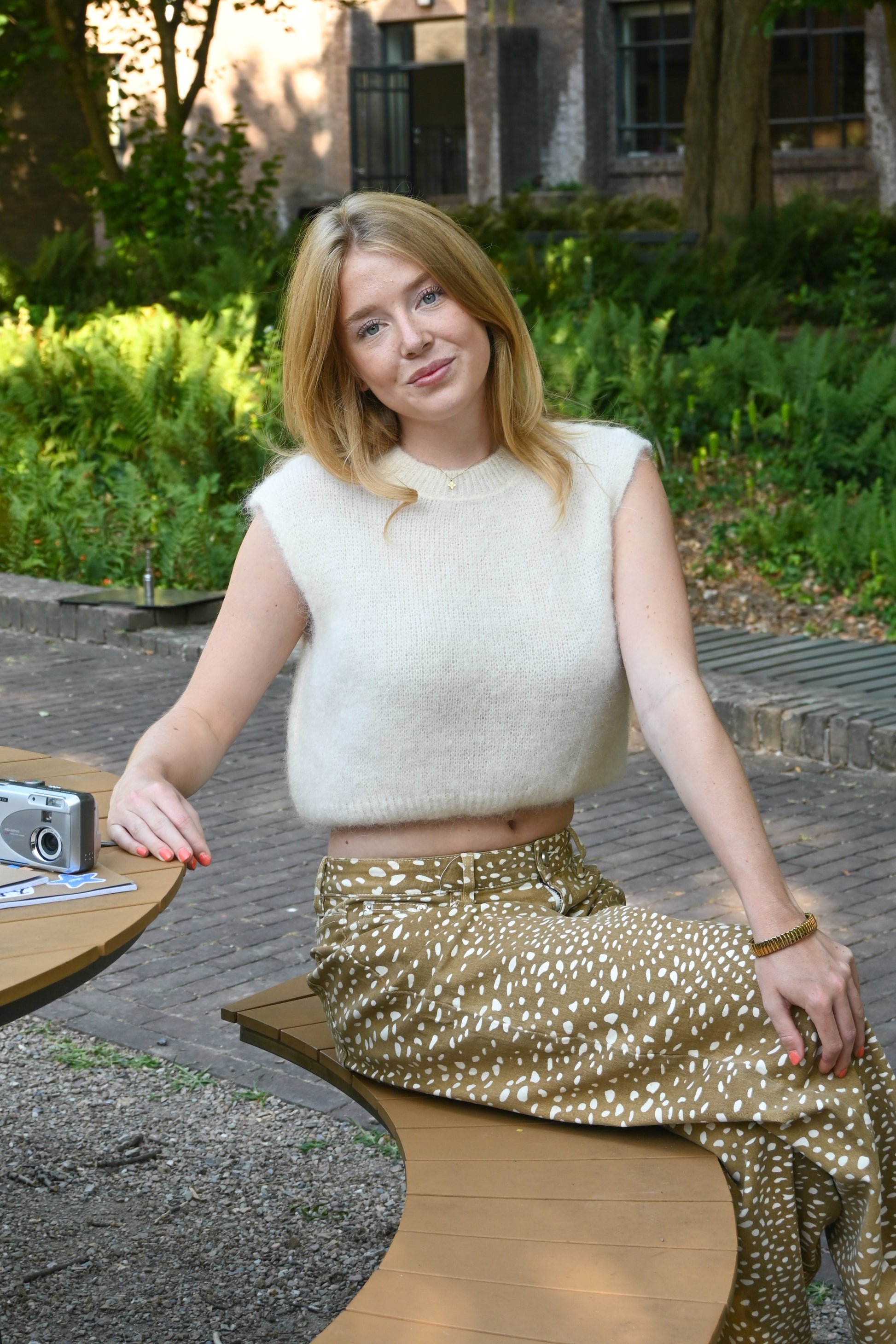 Super soft knit  - creme - Fashiontiger 2