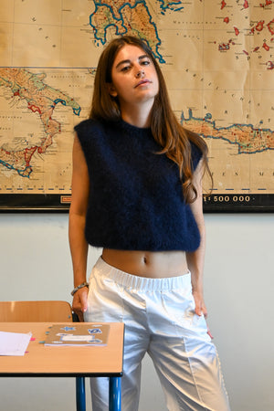 Superweicher Strick - Navy - Fashiontiger 2