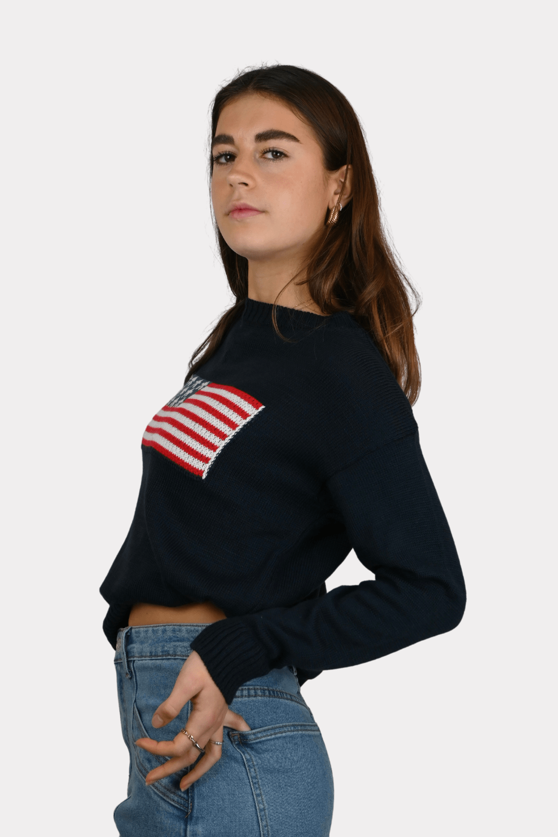 USA sweater - navy - 2