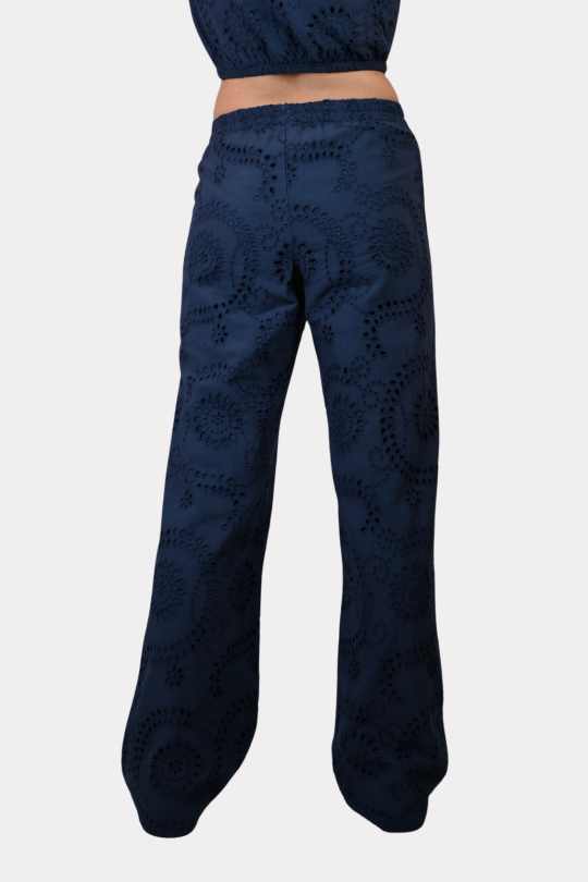 Valencia pants navy Fashiontiger 4