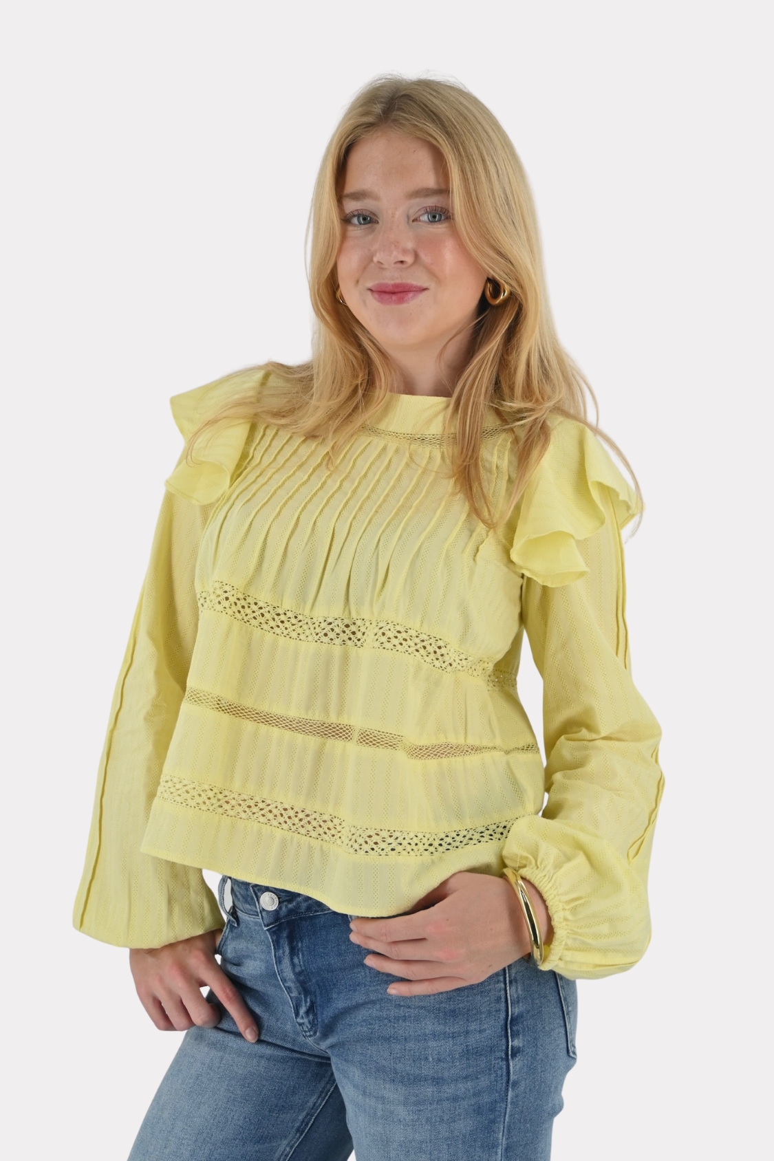 Zala-blouse-long-sleeve-yellow-Fashiontiger-2