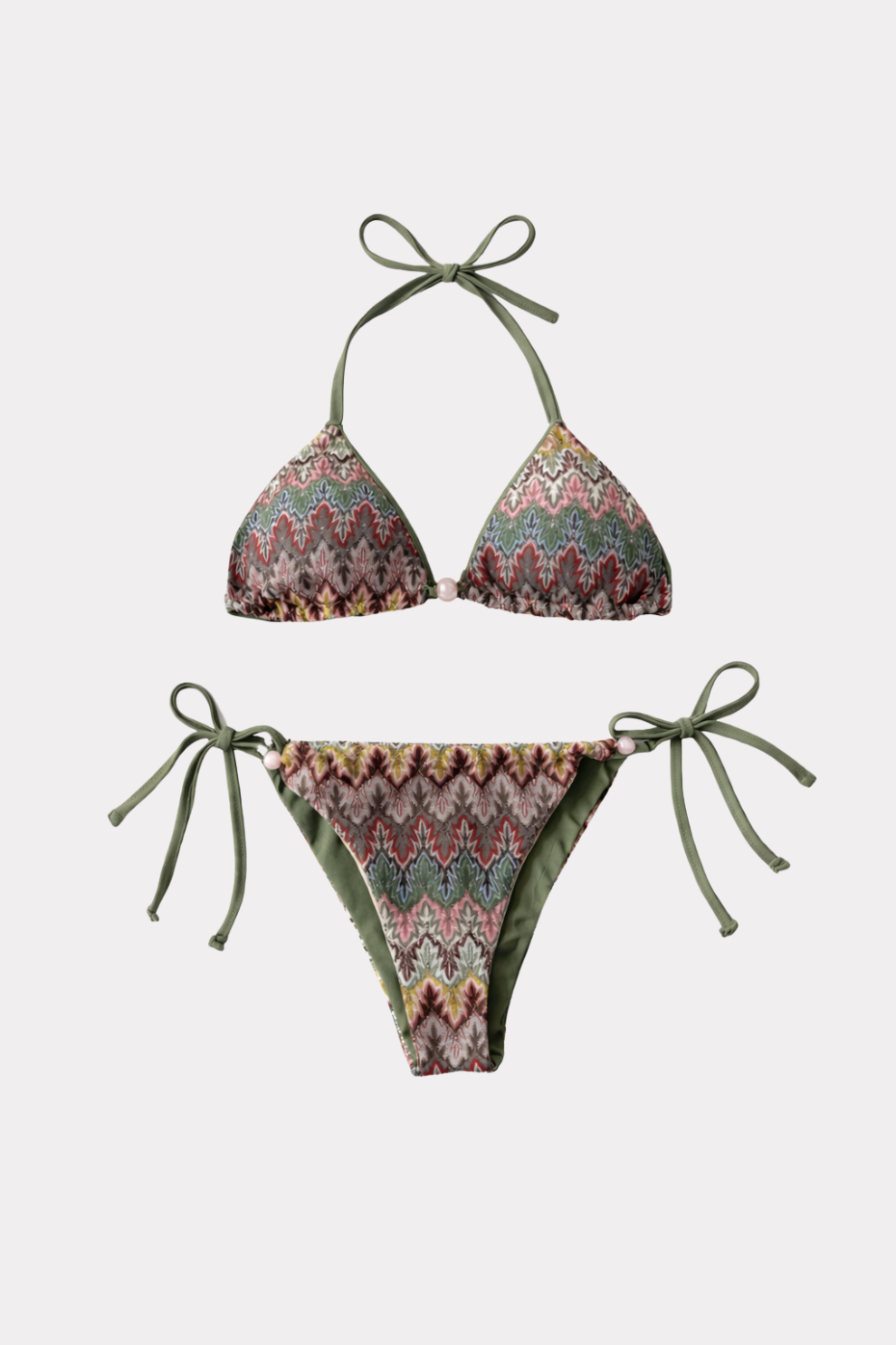 Sunny breeze bikini - donker groen