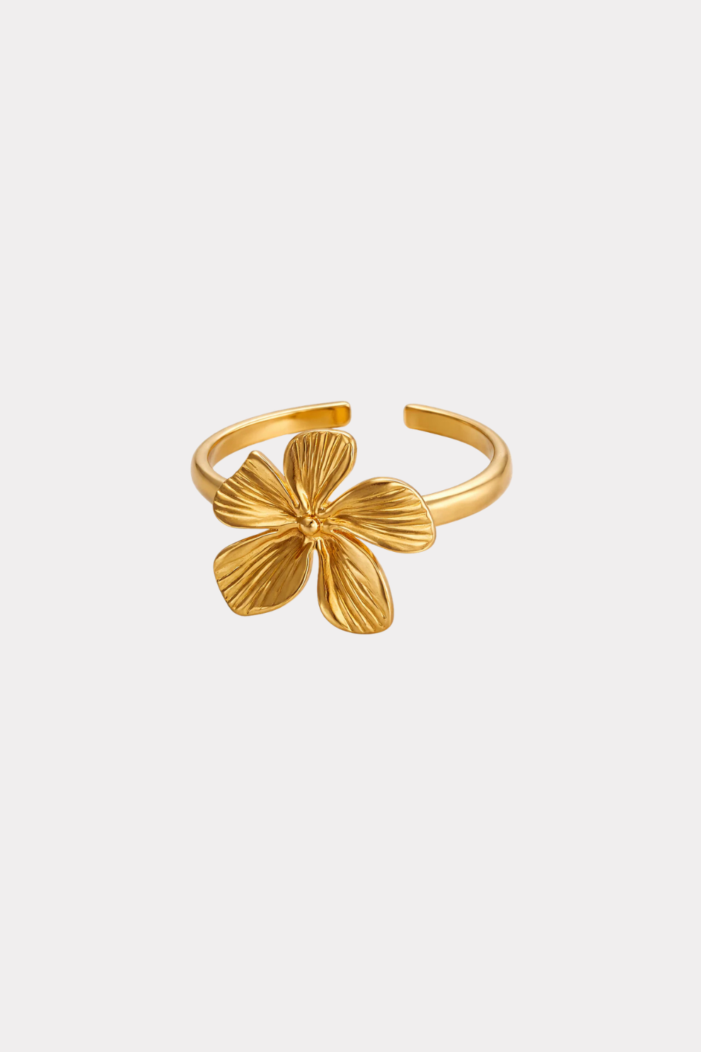 Little Bloom - bague dorée