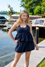 Breeze twin top - navy