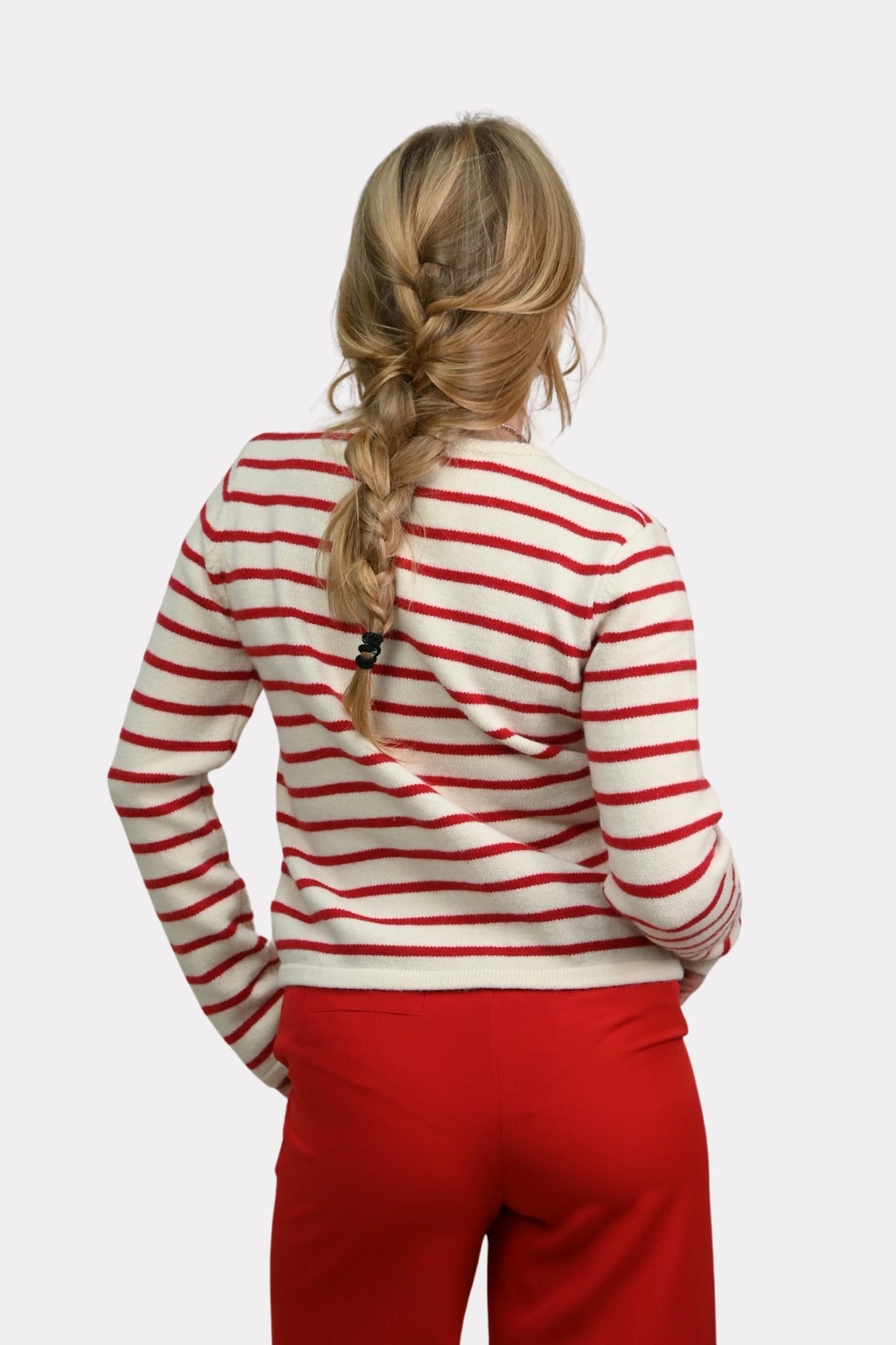 bodille-cardigan-striped-beige-rood-fashiontiger-3