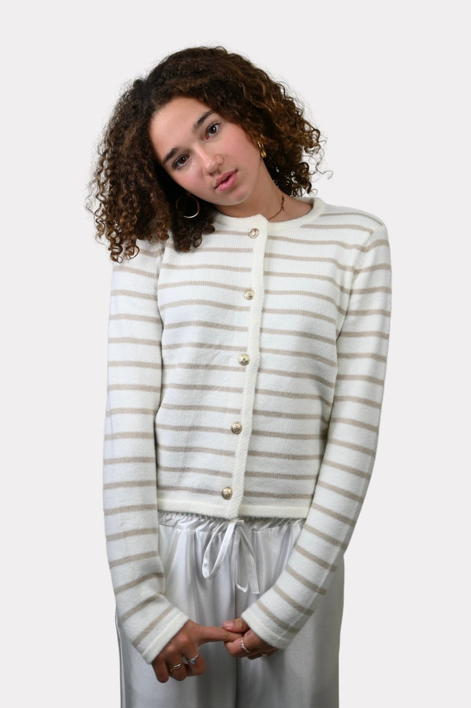 bodille-cardigan-striped-wit-beige-fashiontiger-1