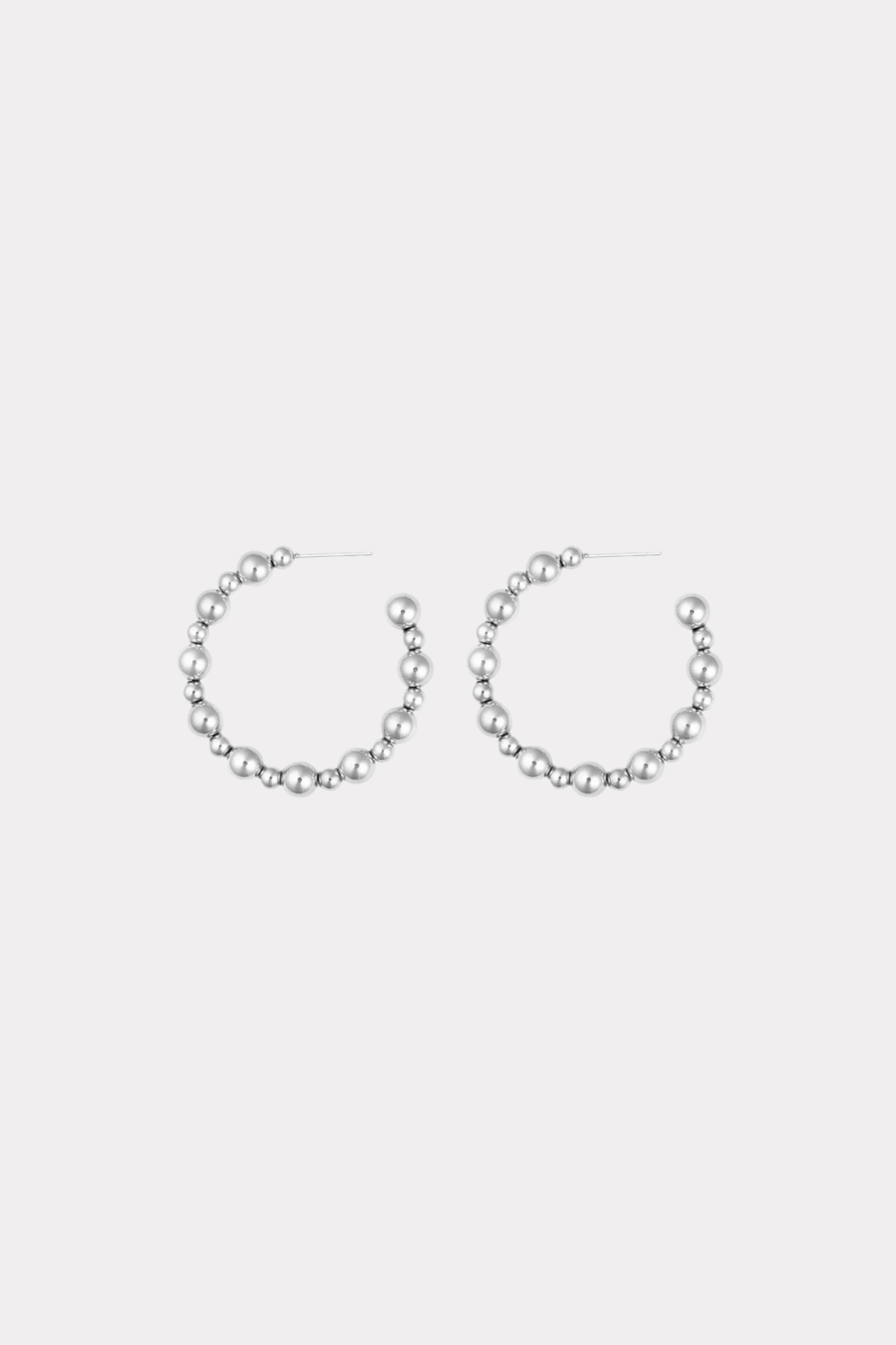 Bubble chic earrings - zilver