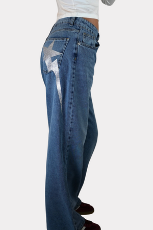 jeans étoile éclair-bleu clair-Fashiontiger-4