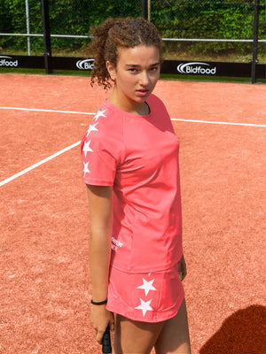 Jupe de sport Starry - corail