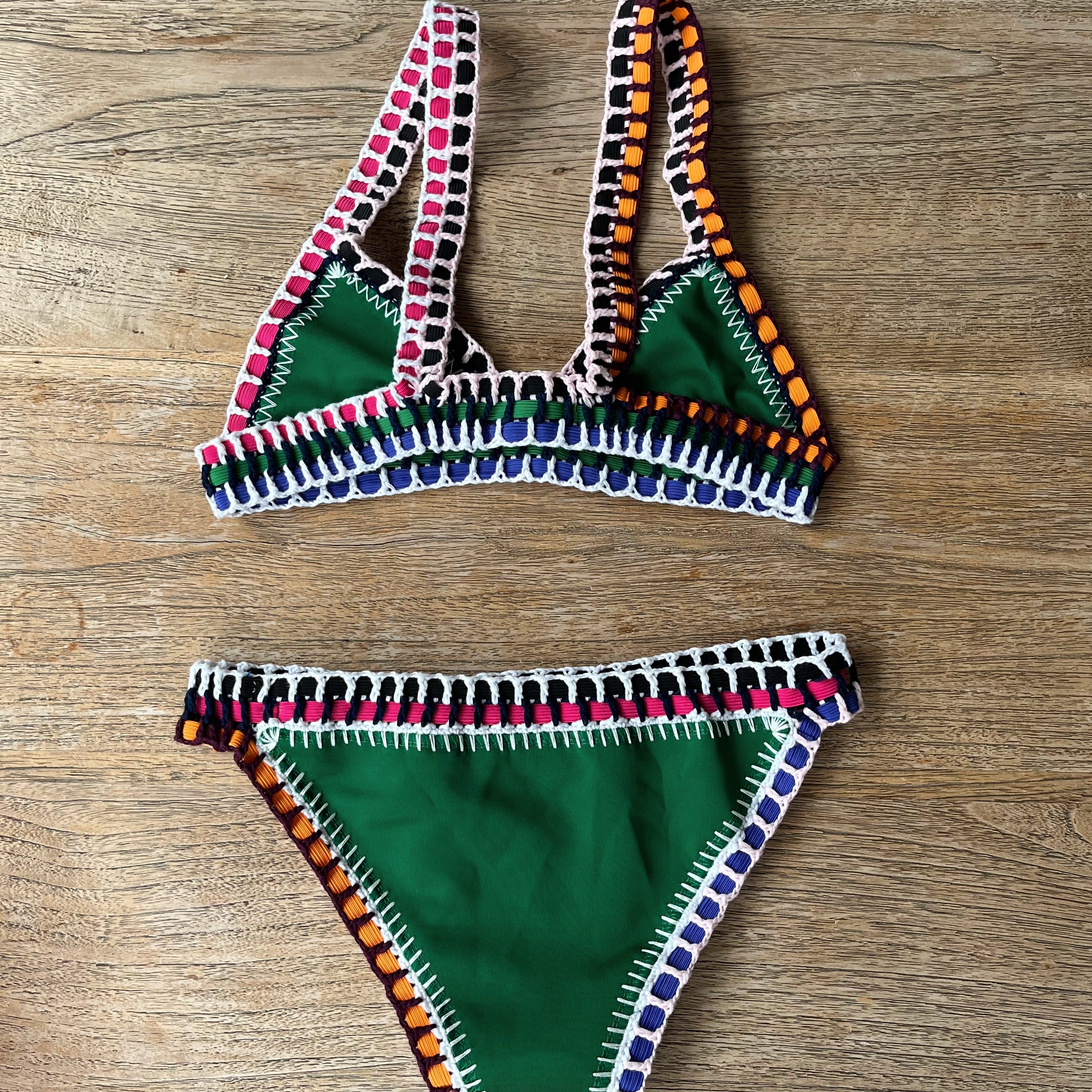 Ibiza bikini palm - green